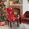 thumbnail image 1 of Christmas Dining Chair Cover Chair Back Cover Removable Washable Chair Protector Suitable For Christmas Family Restaurant Kitchen, 1 of 6
