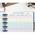 thumbnail image 4 of Monthly Bill Pay Checklist Inserts, Budget Planner for 11 Disc Planners, 4 of 9