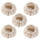 thumbnail image 1 of Paquete de 5 Tapas para Frascos de Fermentación Sin Blanquear, Tela Elástica Reutilizable para Levar Masa (7,6-10 Cm), Ideal para Hacer Pan de Masa Madre y Preparar Kombucha., 1 of 6