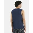 thumbnail image 5 of Athletic Works Men's and Men's Big & Tall Tri-Blend Muscle Tee, Sizes XS-4XLT, 5 of 5