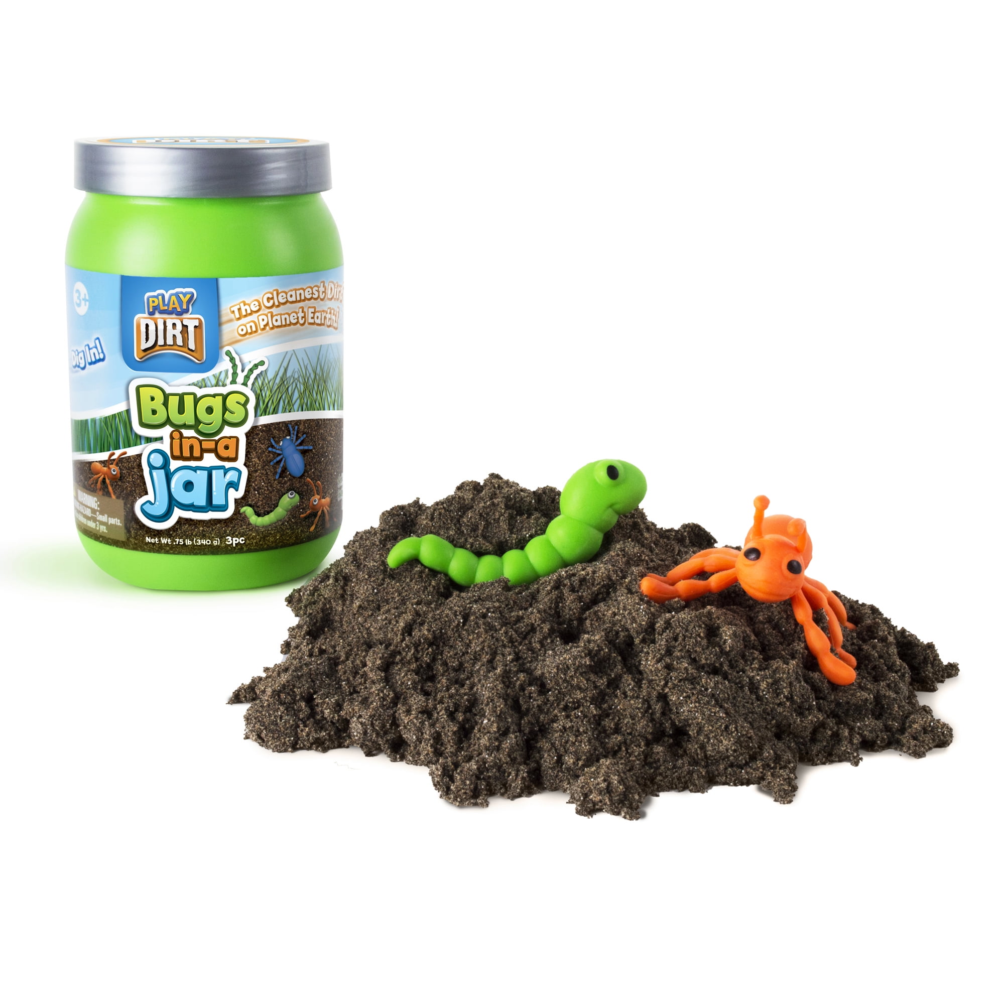 Play Dirt Bugs In A Jar