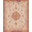 Burgundy Orange Ivory, Pattern 3, variant on ODIKA Vintage Butterfly Print Border Scroll Ornate Shaped Boho Solid Playful for Bedroom, Bedside, Nursery, Pet Friendly & Kids Safe