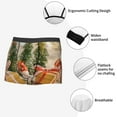 thumbnail image 6 of Kll Holiday Christmas Stars Men'S Cotton Boxer Briefs Underwear-Small, 6 of 9