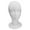 White, variant on Styrofoam Model Head, Wig Head Stand for Styling Wig Head - Tall Female Foam Mannequin Wig Stand And Holder for Style, Model And Display Hair, Hats And Hairpieces, White
