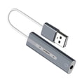 thumbnail image 2 of Tarjeta de sonido externa USB Interfaz de audio de 3,5 mm Micrófono Adaptador de auriculares PC Portátil Convertidor de audio USB Guardurnaity DZ6470-02, 2 of 2