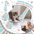 thumbnail image 3 of Multifunctional Laser Cat Toy, Interactive Pet Entertainment Device with Adjustable Beam Modes and Timer Function for Indoor Play, Blue, 3 of 6