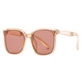 thumbnail image 1 of Lunettes de Soleil Pliables pour Hommes et Femmes, Protection UV, Monture Carrée Large, pour Voyage et Extérieur, 1 of 4