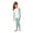 Blue/Brown/Pink/Green, variant on 2-11 Years Girls Boys Long Johns Thermal Underwear 2PCS for Kids Baby Winter Warm Base Layer Set Top Bottom Patchwork Color Sleepwear Loungewear Outfit