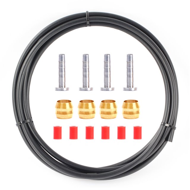 Manguera de freno hidráulico para bicicleta Kit de inserción de aceite de tubo de aceite de manguera de freno de disco de bicicleta para BH59/BH90/SRAM/Magura Hugtrwg Para estrenar
