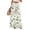 Pink, variant on Palazzo Pants for Women Drawstring Wide Leg Floral Print Bottoms High Waist Side Split Hemed Comfort Trousers Running Pants,Green (XXL)