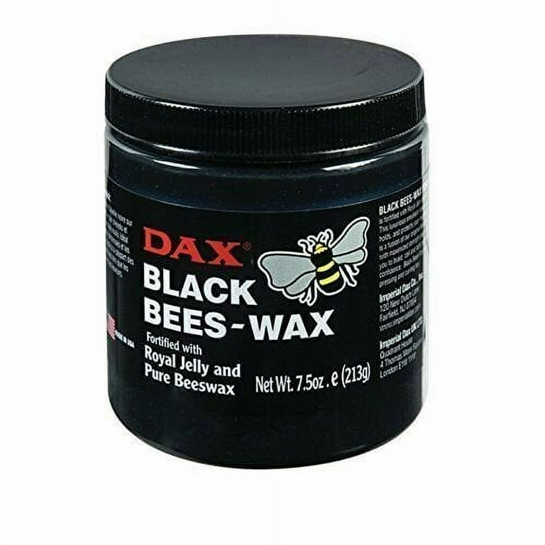 入手困難　DAX BLACK BEES-WAX　ボーナスサイズ17,5oz Dax Black Bees-Wax Pomade 7.5 oz - (Pack of 3) - Walmart.com