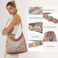 thumbnail image 5 of Sac de Courses en Toile Réutilisable avec Design Mandala et Art Folklorique – Motif Tribal Boho pour Consommateurs Éco-Responsables, 5 of 5