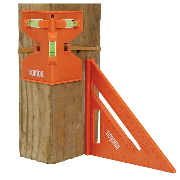 Ironton 2-Pc. Post Level and Square Set
