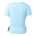 thumbnail image 4 of T-Shirts à Manches Longues pour Femmes, Tee-Shirts de Compression à Manches Longues, Hauts à Manches Longues pour Femmes, T-Shirts à Col Roulé pour Femmes, 4 of 4
