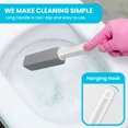 Simple Life Pumice Stone Toilet Bowl Cleaner with Handle (2 Pack) A