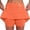 Orange2, variant on ibiyuan Knee Length Skirts For Women Tennis Skorts for Women Lightweight Golf Athletic Skirts with Shorts Underneath Summer Workout Pickleball Activewear