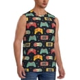 thumbnail image 2 of Kdxio Retro Video Game for Men's Muscle T-shirt,Sleeveless for Workout Running Athletic Gym Lounge Casual, 2 of 7