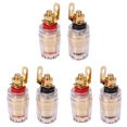 thumbnail image 1 of 2 Uds 4mm Amplificador Chapado en Oro Altavoz Vinculante Postes Terminal Latón, 1 of 4