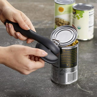 Elenest RNAB0BK83M6LK one touch electric can opener,no sharp edges can  opener for almost size cans,smooth edge,food safe and battery operated autom