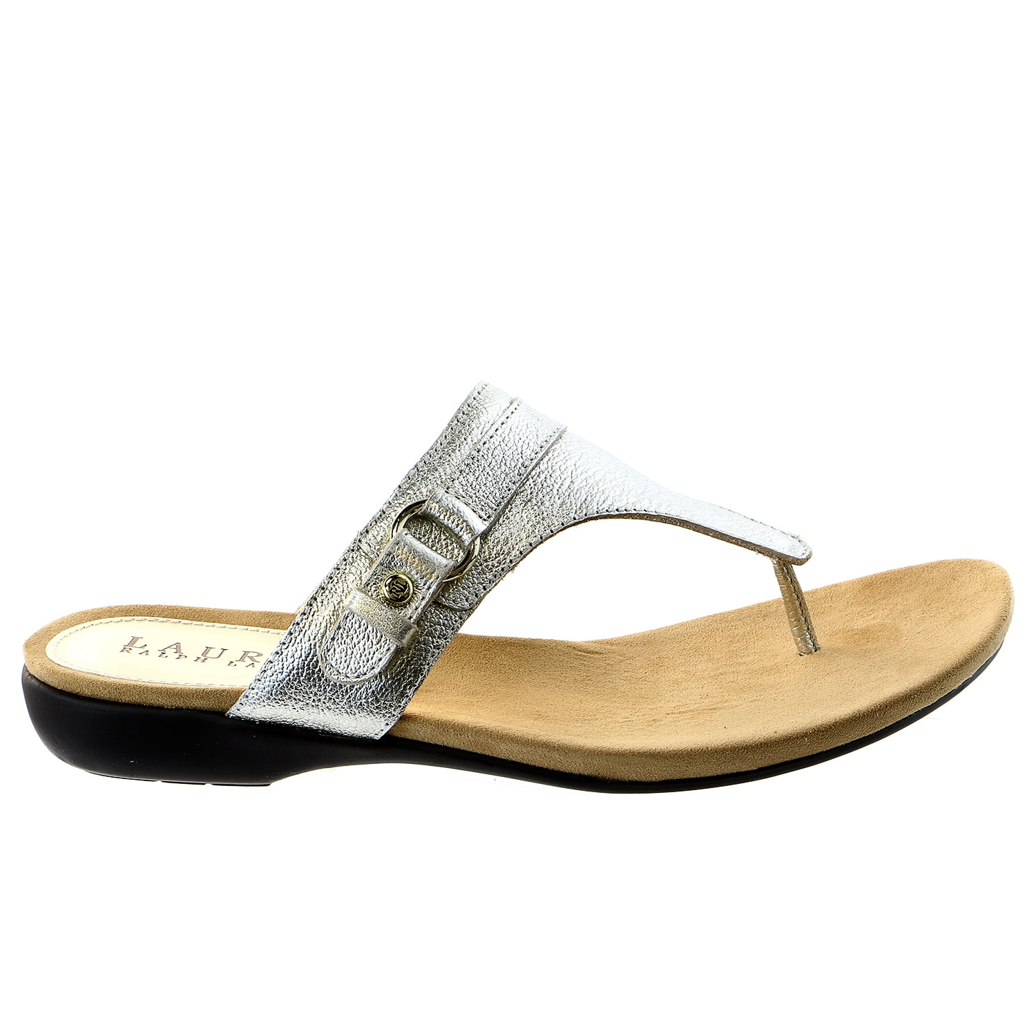ralph lauren silver sandals