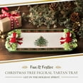 thumbnail image 2 of Spode Christmas Tree Figural Tartan Tray, 12-Inch Festive Serving Tray with Tartan Border, Christmas Serving Tray - Fine Earthenware - Holiday Tableware for Desserts, Appetizers, Snacks, 2 of 7