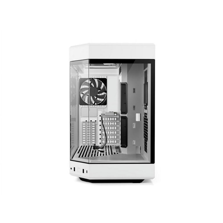 HYTE Y60 White PCケース Premium Mid-Tower ATX PC Case - Snow White | HYTE