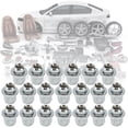 thumbnail image 4 of Llantas de acero plateado para coche, neumáticos y tuercas compatibles con Toyota Camry 2001-2016, 4 of 10