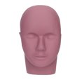 thumbnail image 2 of Cabeza de maniquí de práctica BuyWeek de silicona para maquillaje multifuncional, 2 of 14