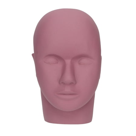 Mannequin Doll Face, Washable Soft Silicone Cosmetology Doll Face High
