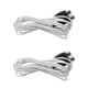 thumbnail image 1 of 2X El Cable de Extensión MIDI Más Nuevo de 3 Metros Y 10 Pies Conector de 5 Pines Conector Macho A Macho Plata, 1 of 8