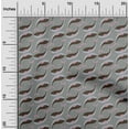 thumbnail image 2 of oneOone Polyester Spandex Brown Fabric Sea Craft Projects Decor Fabric Printed By The Yard 56 Inch Wide, 2 of 4