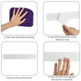 thumbnail image 3 of 8Pcs White Felt Bulletin Board Strips, Wall Decor for School, Office, 3 of 5