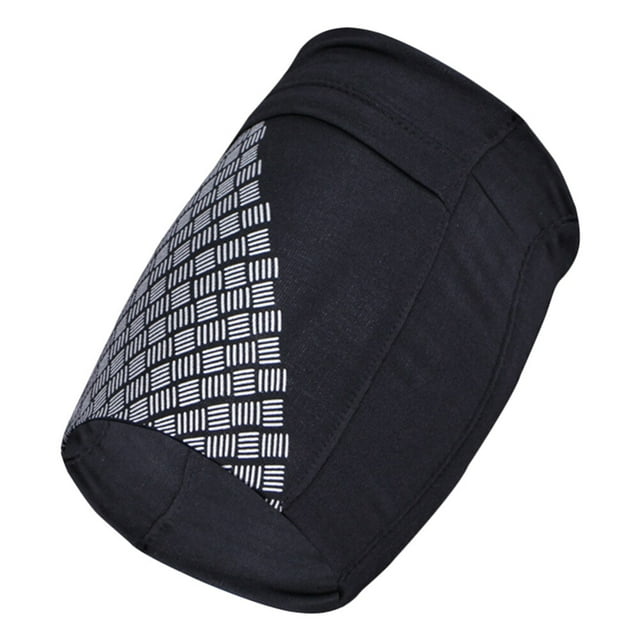 FELTECHELECTR Bolsa reflectante para el brazo, portátil, deportiva, multiusos, para correr, guardar llaves y teléfono móvil (talla M, negra)