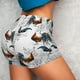 thumbnail image 4 of Fotbe Cool Chicken Shorts Sin Costuras – Shorts Deportivos de Cintura Alta para Mujer, Elásticos para Gimnasio, Yoga, Running o Ciclismo-Small, 4 of 8