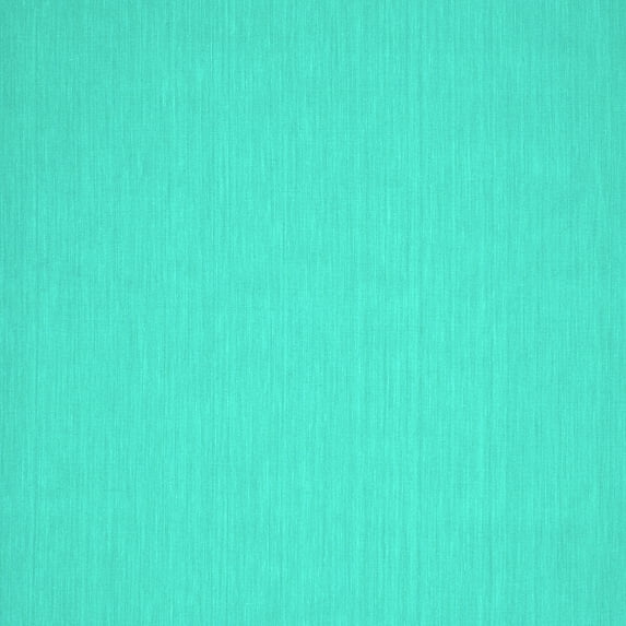 Ahgly Company Indoor Square Abstract Turquoise Blue Contemporary Area Rugs, 3' Square