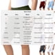 thumbnail image 3 of Mujeres Plus Size Shorts Cintura Elástica Pantalones de Yoga de Color Sólido Capri Longitud Verano, 3 of 8