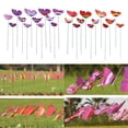 thumbnail image 1 of 24 Piezas Jardín De Mariposas Adornos Patio Decoración Mariposa Suministros De Decorativos Para El Decoraciones Navideñas Rojo P CUTICAT Decoración de arte de patio al aire libre, 1 of 8