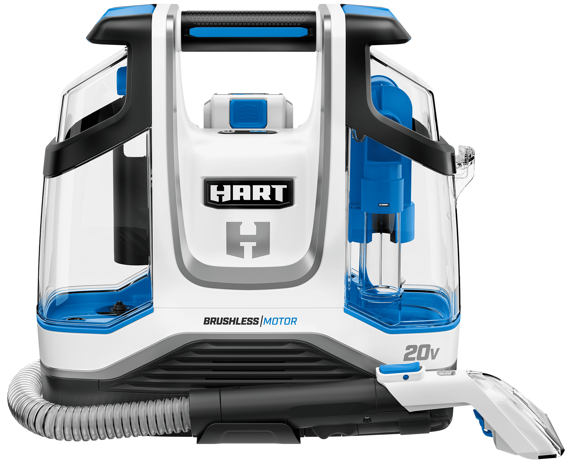 HART 20Volt Cordless Carpet & Upholstery Spot Cleaner with (1) 20Volt