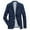 Blue, variant on Tiweut Casual Denim Jackets Mens Mens Lapel Long Sleeve Slim Fit Suit Style Cuffs Coat with Pocketst Blouses Blue,L