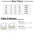 thumbnail image 3 of Xunlbb Comfortable Bras for Women, Women's Broken Flowers Comfortable Breathable Exhaust Printing Non-Wired Bra on, 3 of 3