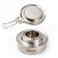 thumbnail image 1 of Outdoor Stainless Steel Alcohol Stove 120ml Mini Backpacking Stove, 1 of 8