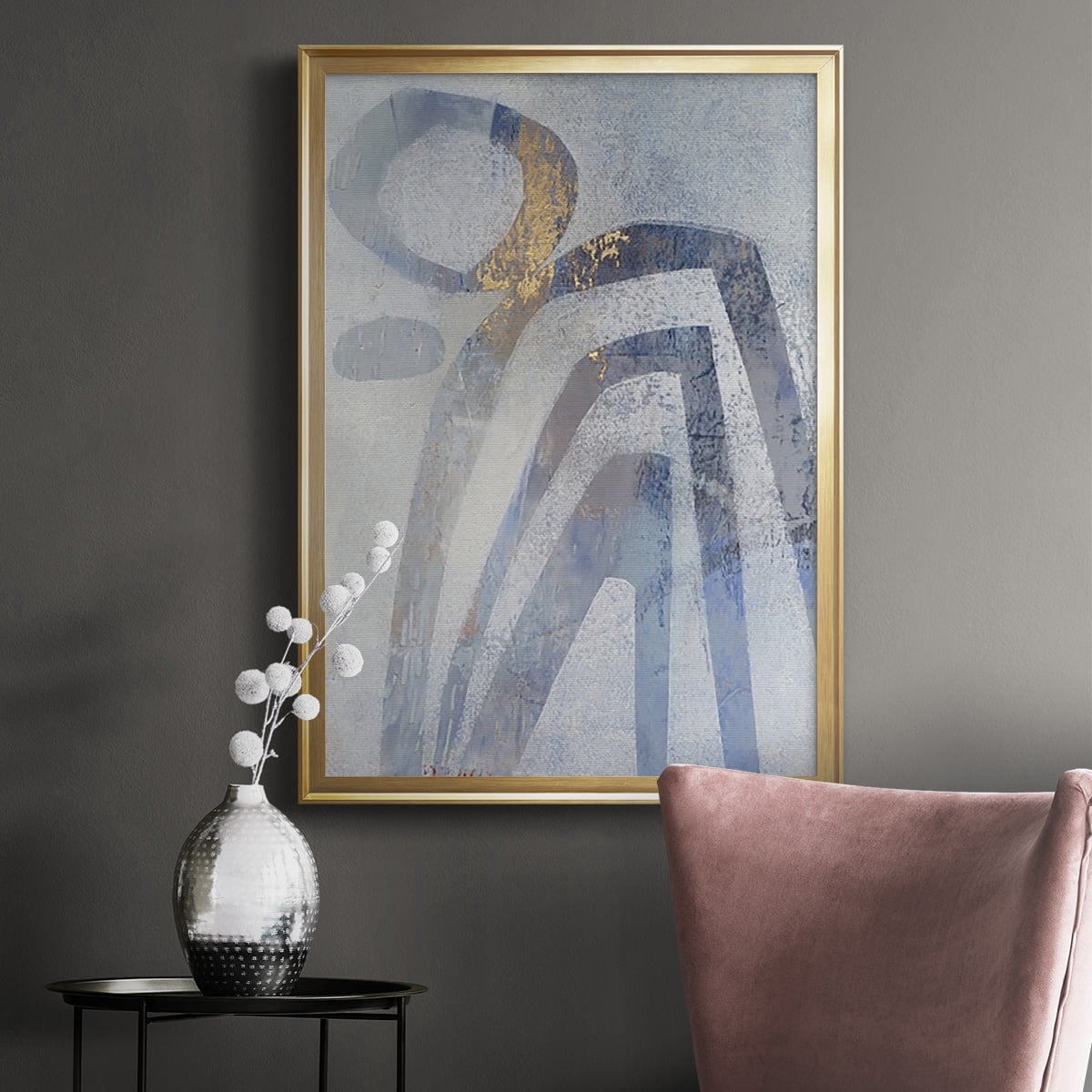 Linx IV Premium Framed Print, in Gold, Black, or Silver - Ready to Hang