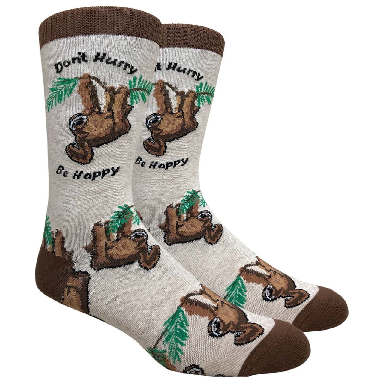 New Men's Retro Cool Novelty Sloth Ankle Socks Gift 1 Pair 