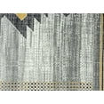 thumbnail image 6 of Abani Porto Collection Area Rug Mid Century Modern Bedroom Living Room Decor Floor Rug 5 x 8 Grey Yellow, 6 of 7