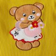 thumbnail image 5 of Baby Girl Clothes Newborn Infant Outfits Cartoon Bear Ruffle Romper+ Bow Floral Pants + Cute Headband Sets For Girls Kaprioy Baby Girl Clothes, 5 of 7