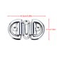 thumbnail image 5 of Riwesomey Almohadilla plegable de acero inoxidable para ojos, portátil, reutilizable, espejo pulido, doble anillo en D, amarre interno, herrajes Bombillas para automóviles, 5 of 6