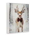 thumbnail image 2 of Stupell Industries Rustic Lodge Baby Reindeer with Red Nose White Framed Giclee Art, 24 x 30, by Arlington Prints, 2 of 8