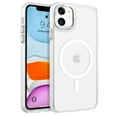 thumbnail image 2 of BENTOBEN Case for iPhone 11, 6.1 inch Slim Translucent Matte Magnetic Shockproof, Matte White, 2 of 9