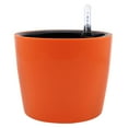 thumbnail image 4 of Almencla 7in Self Watering Planter Automatic Lazy Water Absorption Flower Planter Orange, 4 of 8