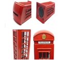 thumbnail image 2 of Red Telephone Booth Piggy Bank, London Piggy Bank,Postal Money Pot Strange New Creative Safe Coin Money Box. (Original Version), 2 of 3